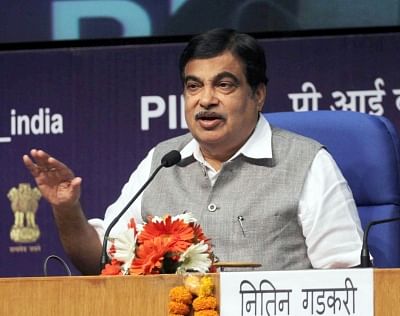 Union Minister for Road Transport & Highways and Shipping Nitin Gadkari. (File Photo: IANS)