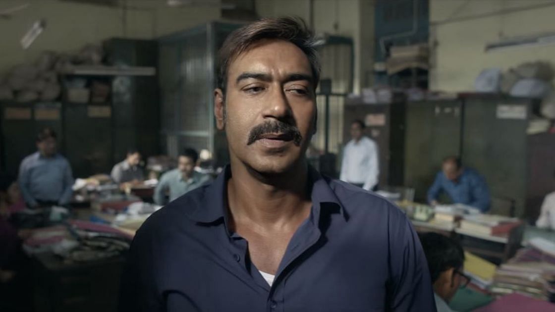 Ajay Devgn in the trailer of <i>Raid.</i>