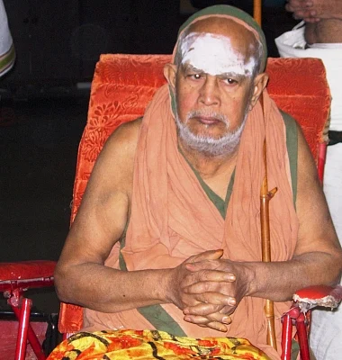 Jayendra Saraswathi, the 69th pontiff of the Sankara Mutt who passed away in Tamil Nadu