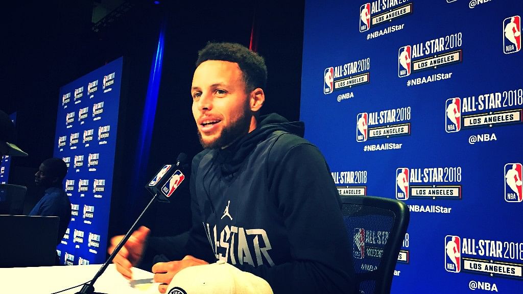 Stephen Curry talked about wanting to visit India sometime in the near future.