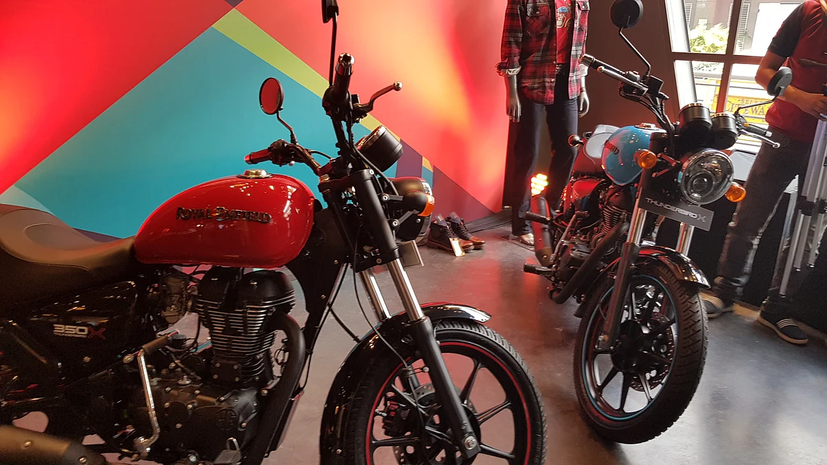 Thunderbird X comes in 350cc and 500cc variants. 