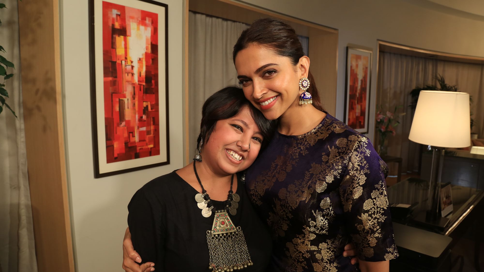 Deepika Padukone is in the mood to celebrate the success of <i>Padmaavat</i>.
