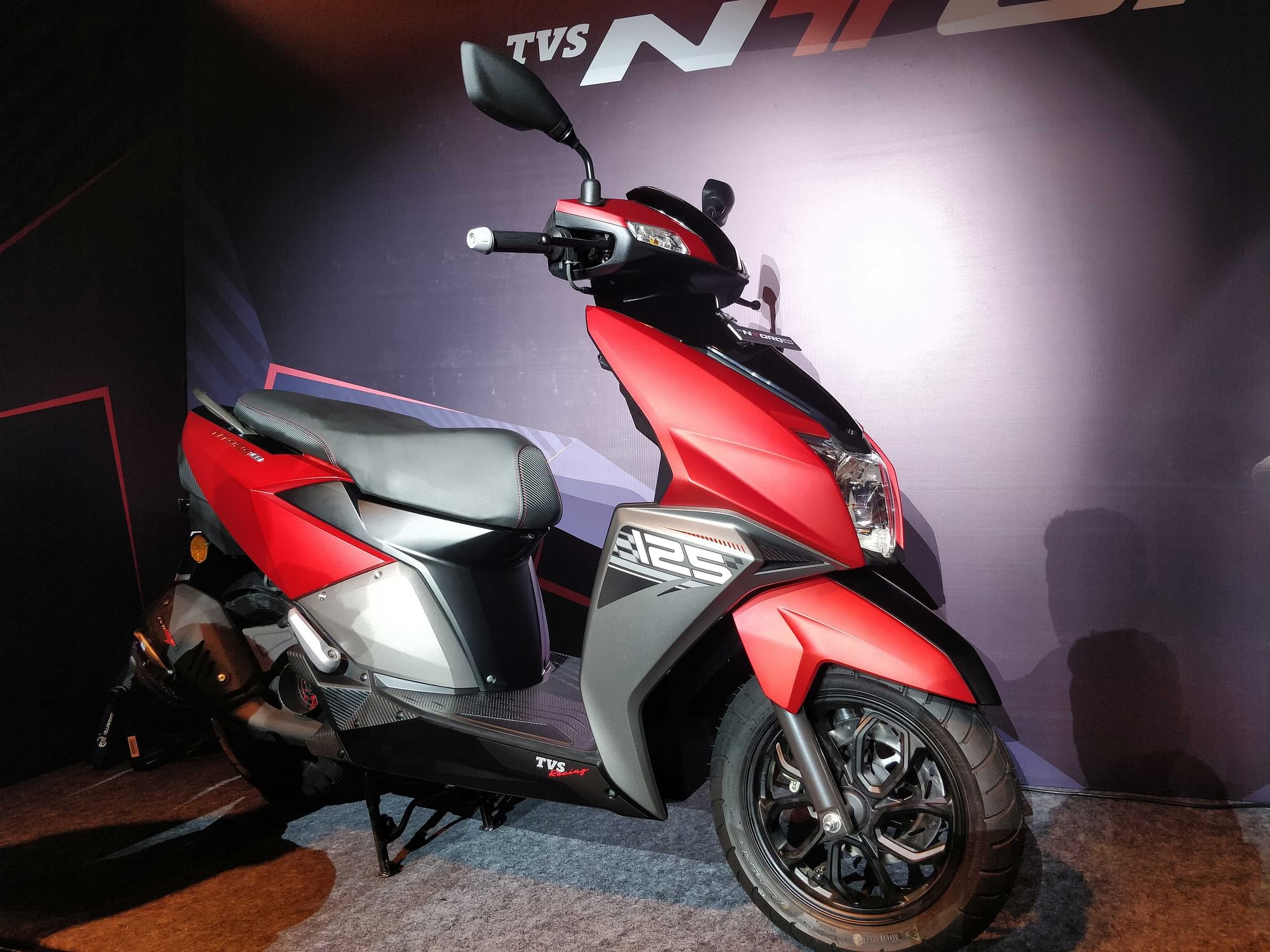 tvs latest scooty with bluetooth