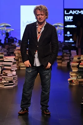 Mumbai: Fashion designer Rohit Bal during the Lakme Fashion Week Winter Festive 2016, in Mumbai, on Aug. 26, 2016. (Photo: IANS)