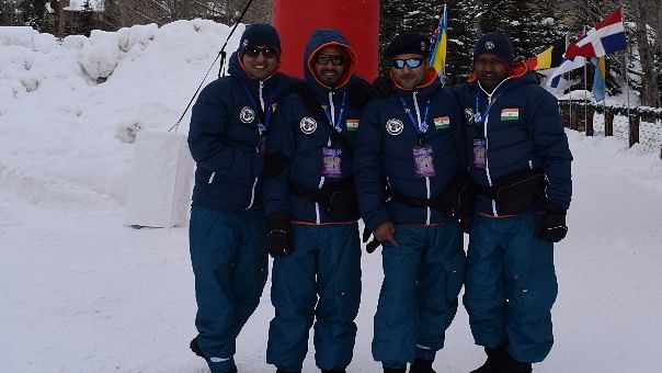 Despite all odds they continue making India proud by their stirring snow sculptures.