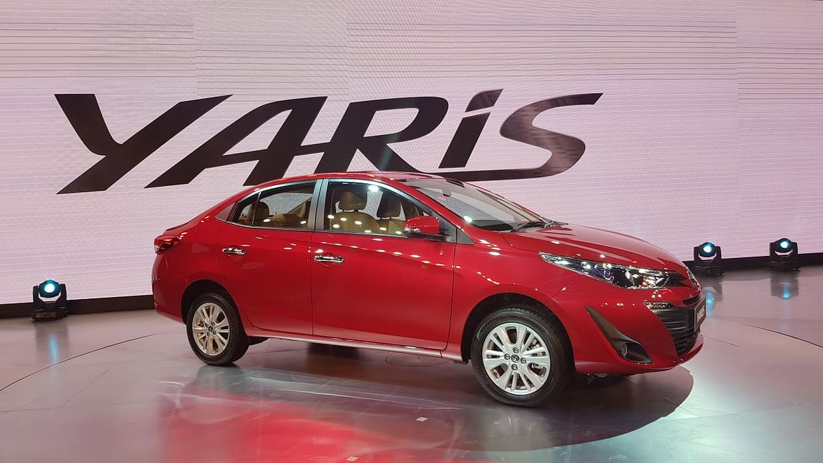 Auto Expo 2018: Toyota Unveils Yaris, to Go Up Against City, Verna