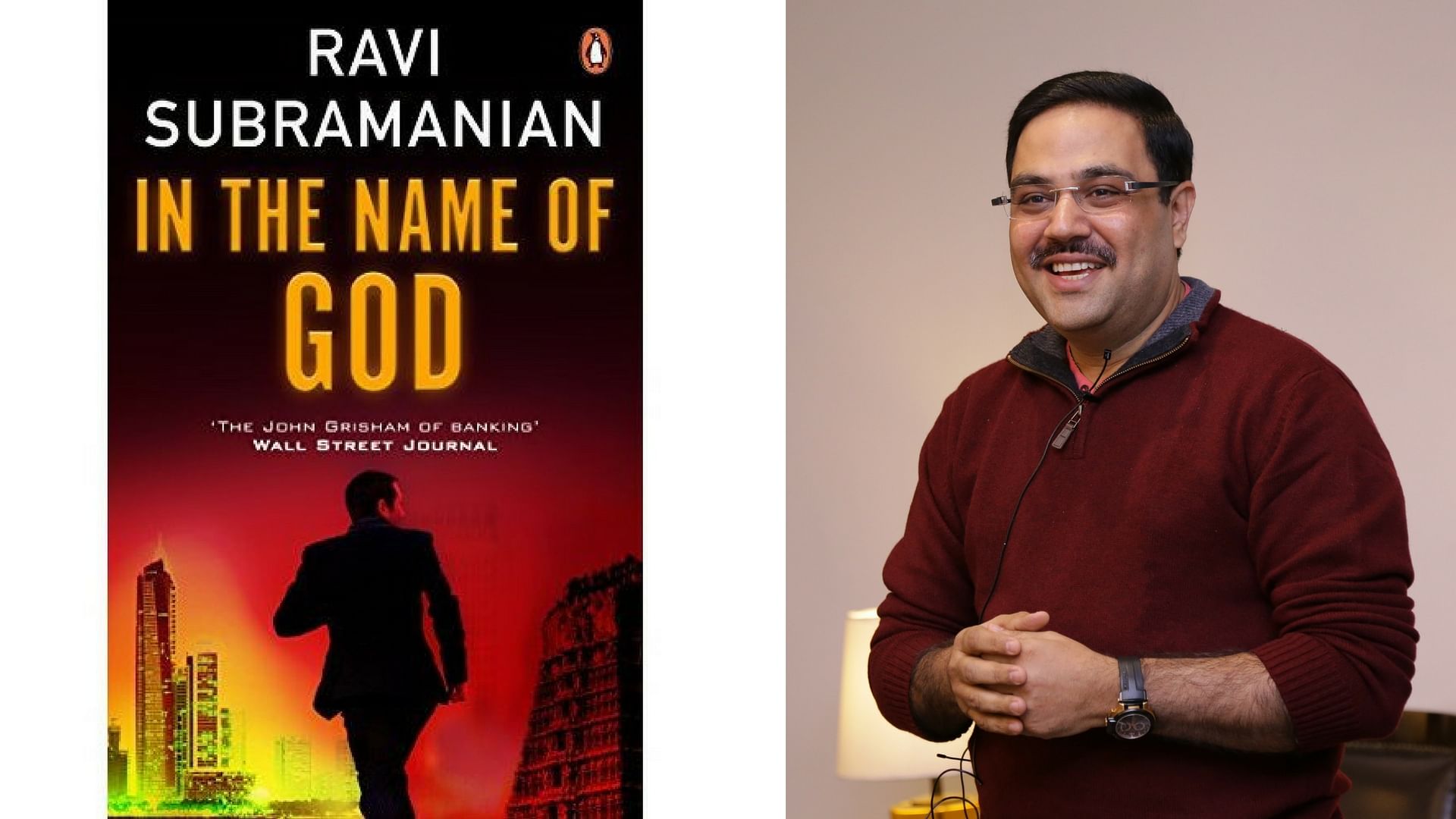 The cover of <i>In the Name of God; </i>Author Ravi Subramanian.&nbsp;
