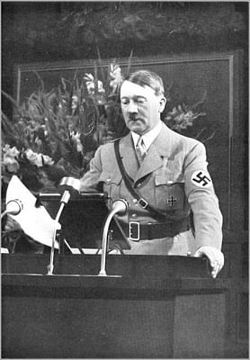 Adolf Hitler - did he only function on the people