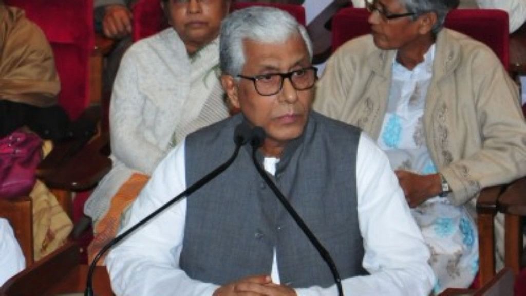 Tripura Chief Minister and CPI(M) leader Manik Sarkar.