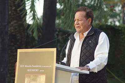 Screenwriter Salim Khan. (Photo: IANS)