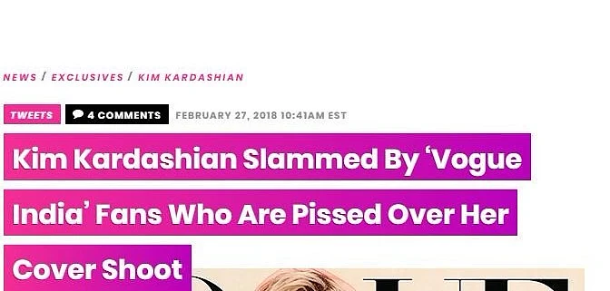 Desis, STOP This Outrage Over Vogue India’s Kim Kardashian Cover