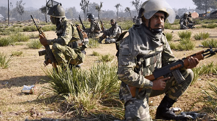 Security forces guarding the Naxal-prone area in Orissa. Image used for representation purposes.