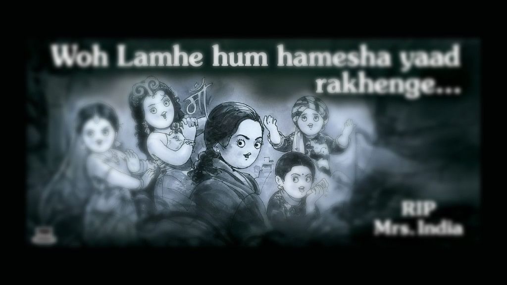 Amul’s tribute to the one and only Sridevi.