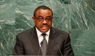 Ethiopia Prime Minister Hailemariam Desalegn.