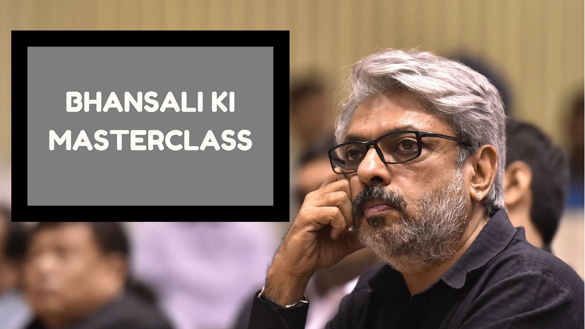 Sanjay Leela Bhansali wondering how he could make this function bigger, more colourful and melodramatic.