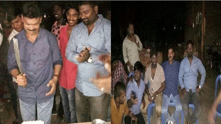 A few days ago, Chennai cops interrupted a birthday party arresting over 75 criminals.