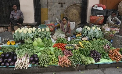 Vegetable market. (File Photo: IANS)