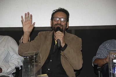 Panaji : Film Director Shekhar Kapur during the Digital Space Panel Discussion at 48th International Film Festival of India (IFFI-2017), in Panaji, Goa on November 25, 2017. (Photo: IANS)