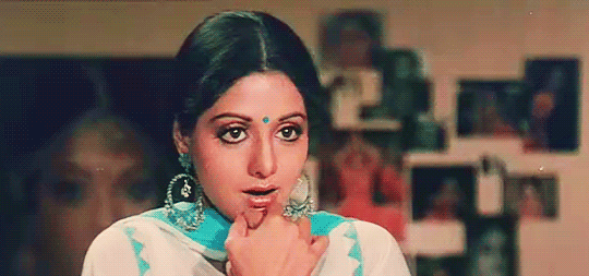 Sridevi was known for her expressive eyes and facial expressions and her dancing & acting skills and so on. 