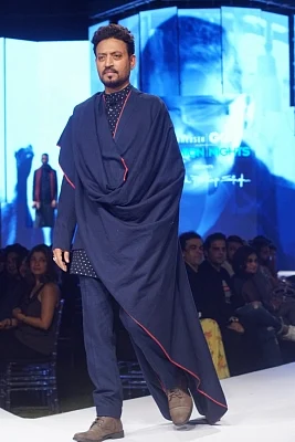 Mumbai: Actor Irrfan Khan at the GQ Fashion Nights 2017 in Mumbai on Nov 12, 2017.(Photo: IANS)