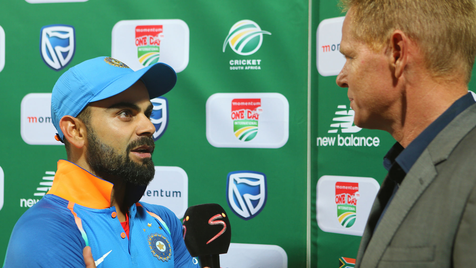 ‘My wife has kept me going throughout the tour,’ said Virat Kohli after India’s ODI series win over South Africa.