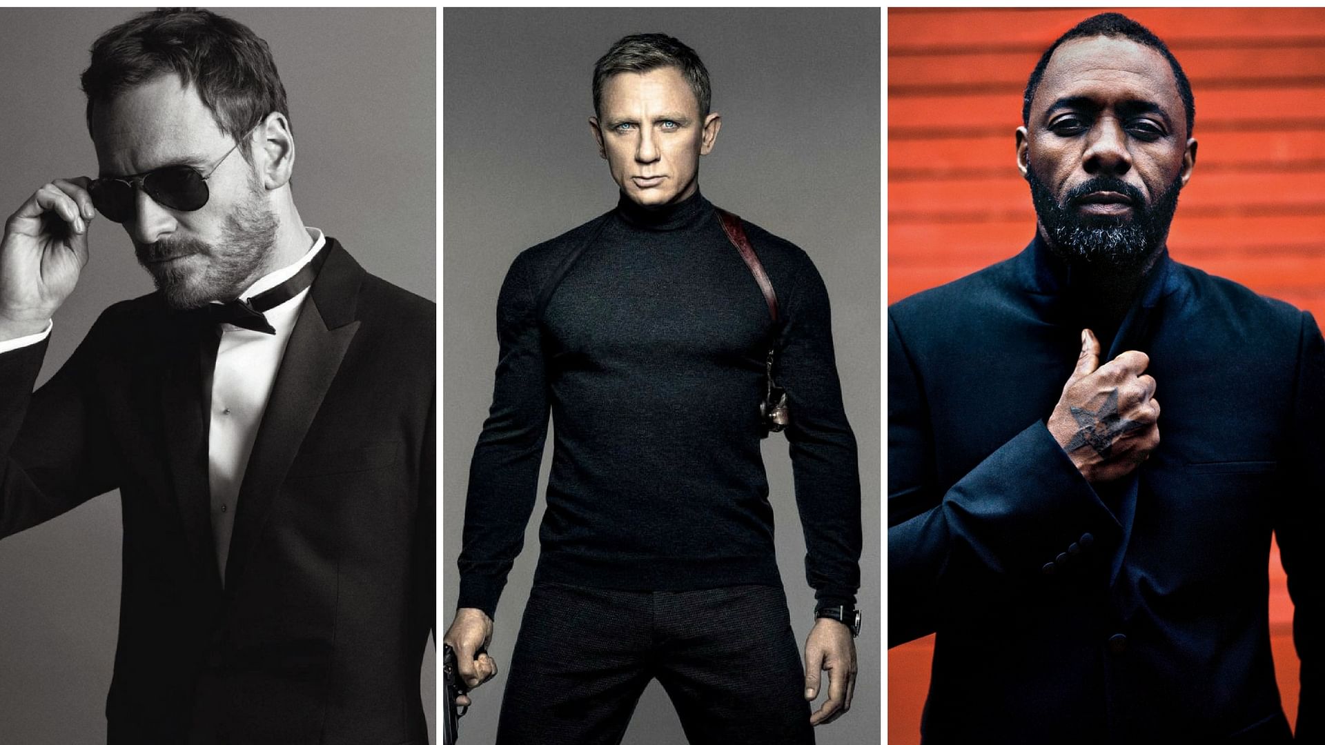 Michael Fassbender, Daniel Craig and Idris Elba - The Bond and the possible ‘Bonds’.