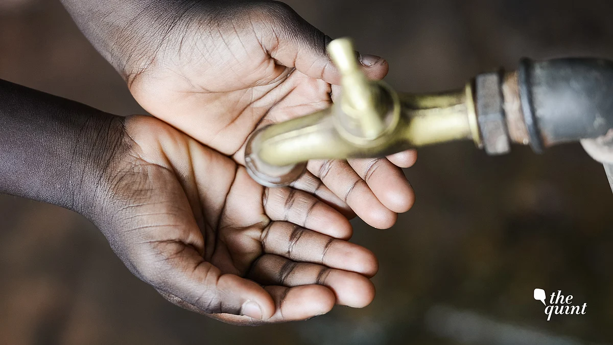 The internet cable had drastically reduced the flow of water and has severed the pipeline which carries water to Sarojini first cross street.