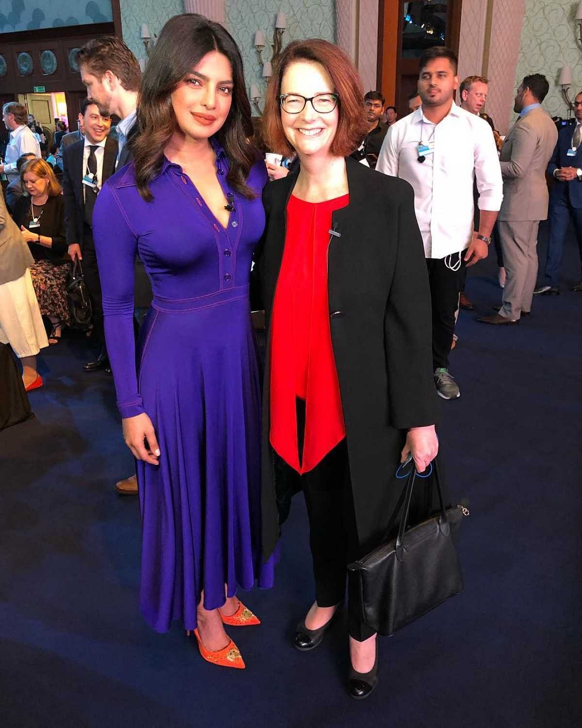 Priyanka Chopra attends Global Summit in Dubai and more stories.
