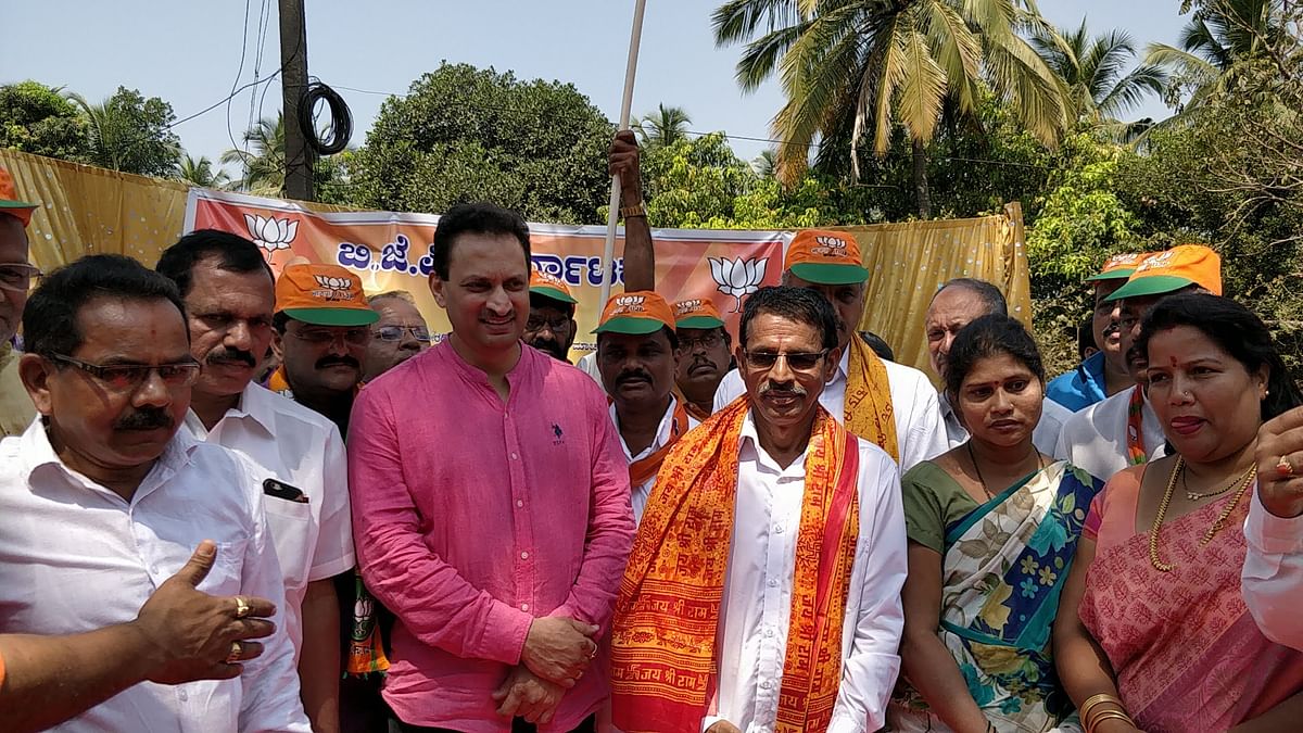 Months after stating his deceased son had no political affiliations, Mesta joined a BJP rally in coastal Karnataka.