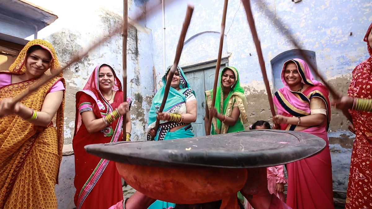 In the Holi capital of India, women’s empowerment, bhaang for miles, and all-natural colours.