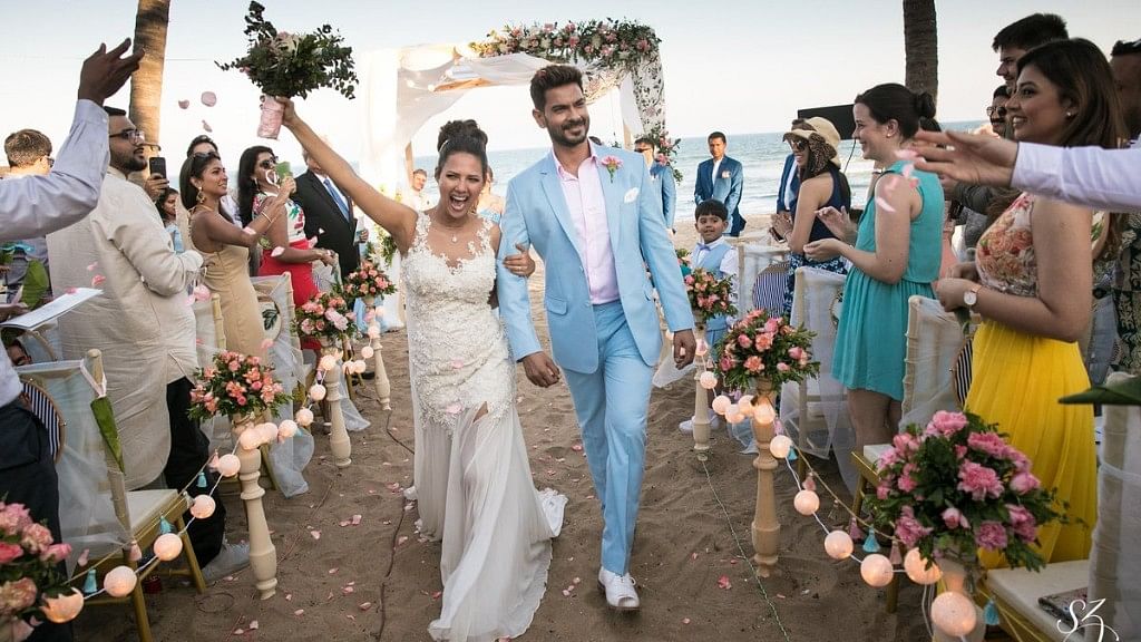 Keith Sequeira and Rochelle Rao tied the knot in a private ceremony.