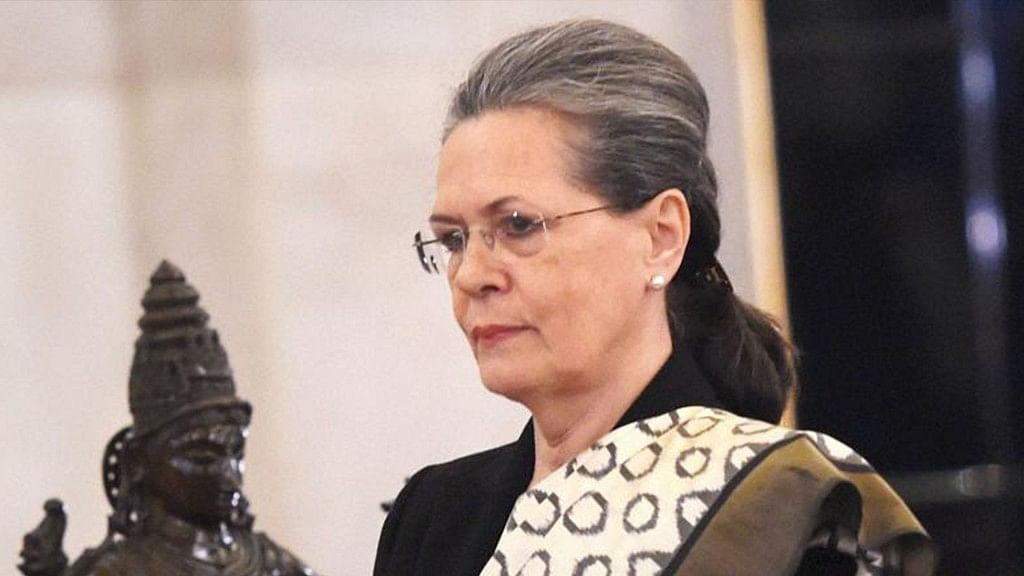 File Photo of Congress parliamentary party (CPP) chief Sonia Gandhi.