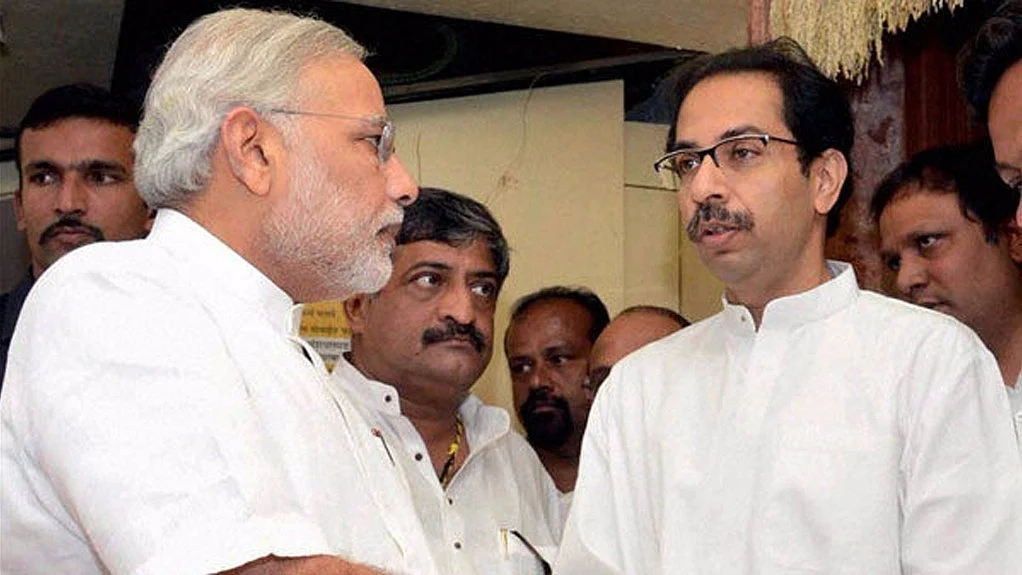 File image of Shiv Sena chief Uddhav Thackeray and PM Narendra Modi.