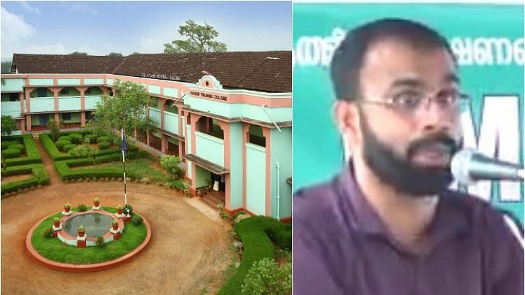 The Kerala professor compared the girls’ chests to ‘ripe melons’ in shockingly sexist remarks.