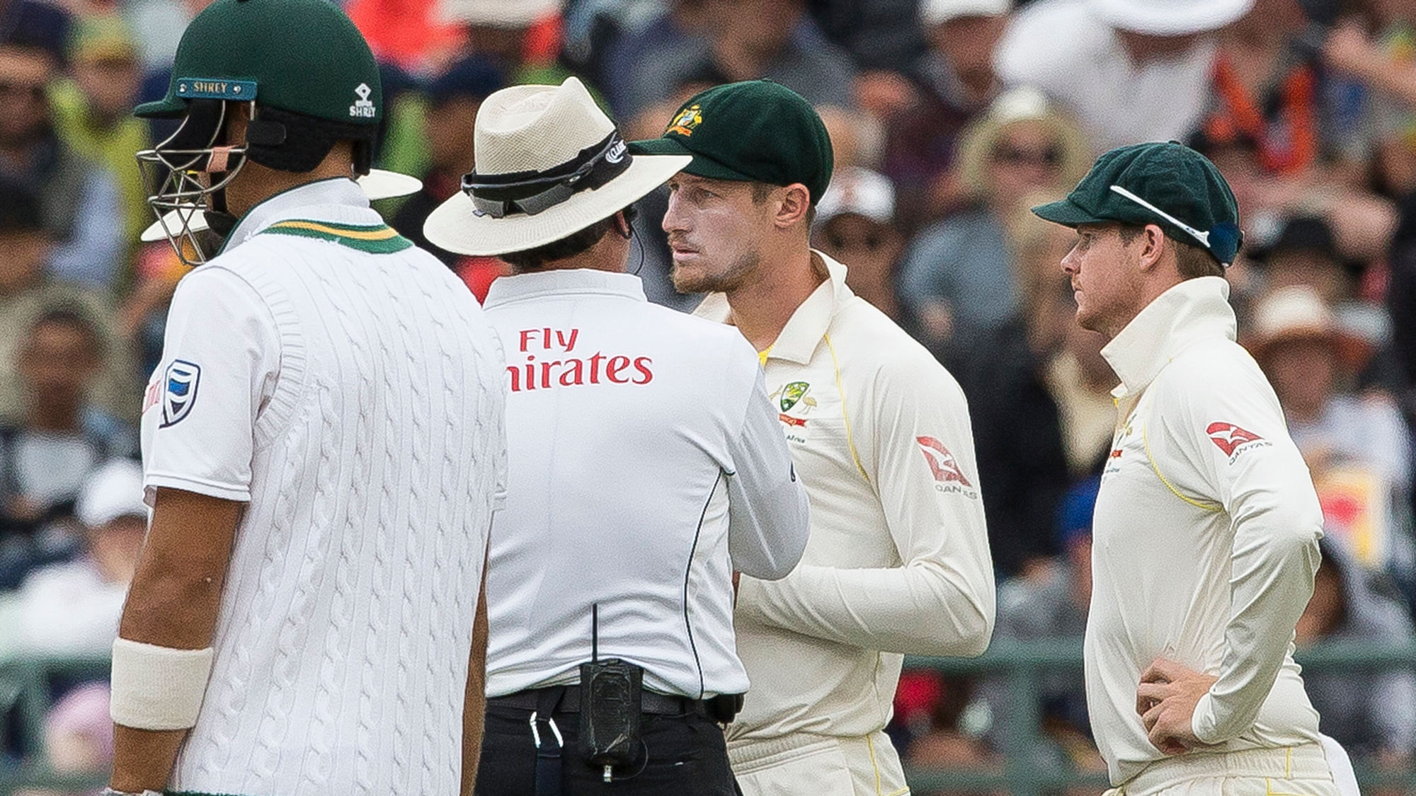 Cameron Bancroft was caught tampering with the ball during the third day of the Third Test in Cape Town.