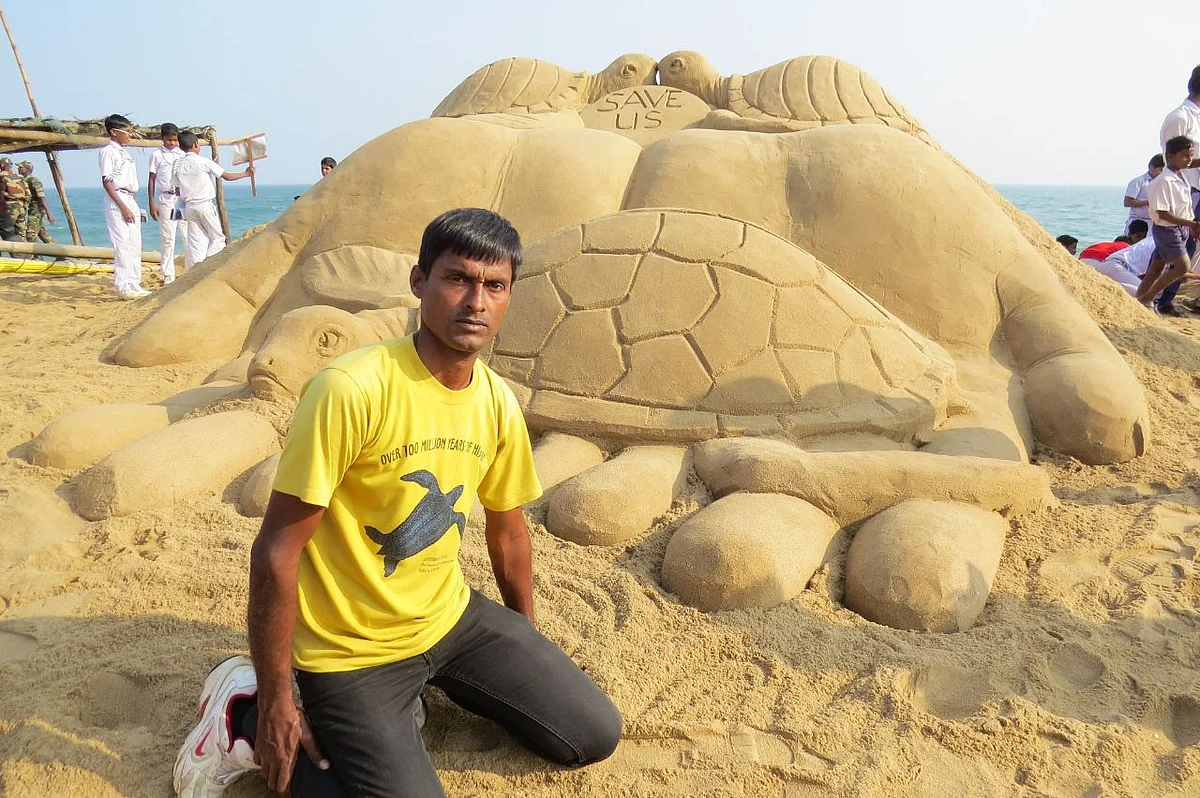 Odisha’s ‘Turtle Man’s’ Efforts Help Rare Olive Ridley Breed