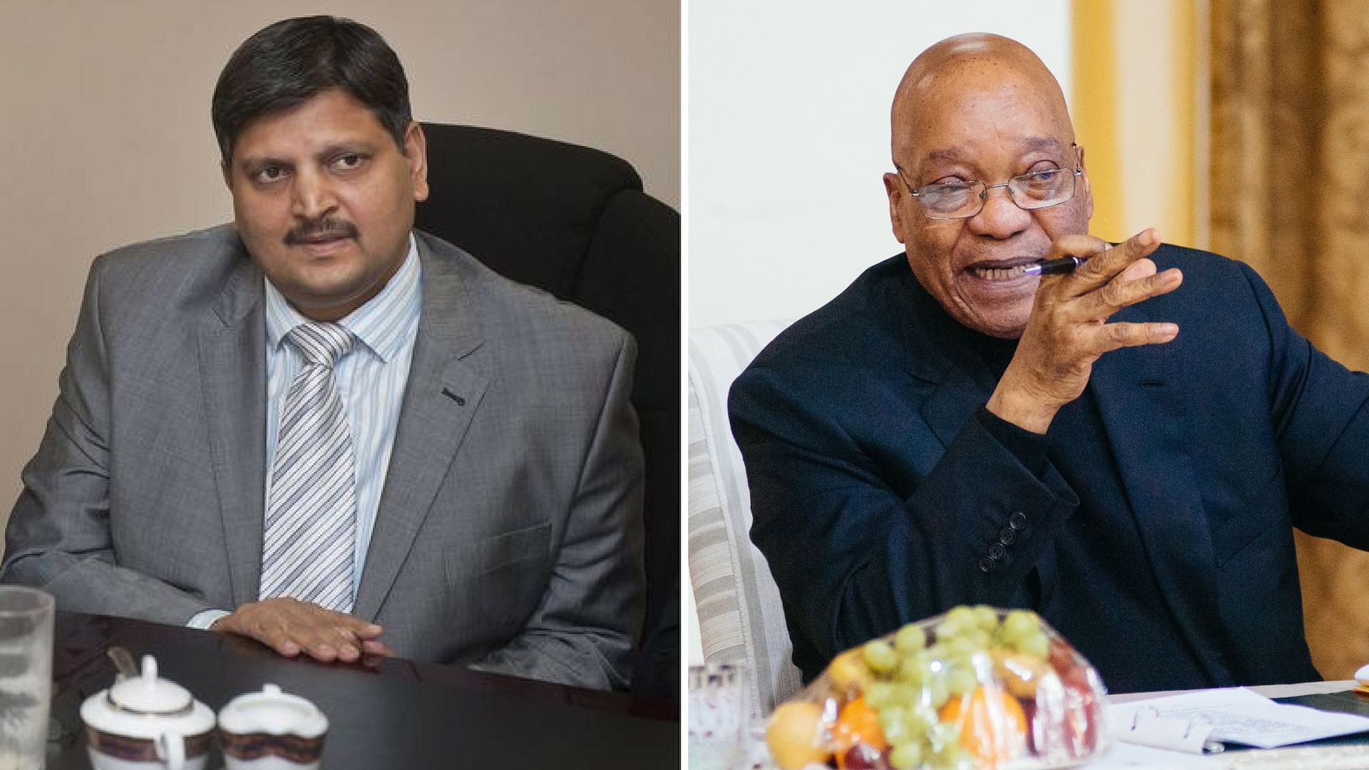 Indian tax inspectors raided premises of the Gupta family, which is at the centre of a corruption scandal involving South Africa’s former president Jacob Zuma.