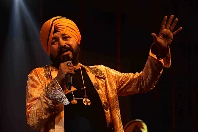 Singer Daler Mehndi. 