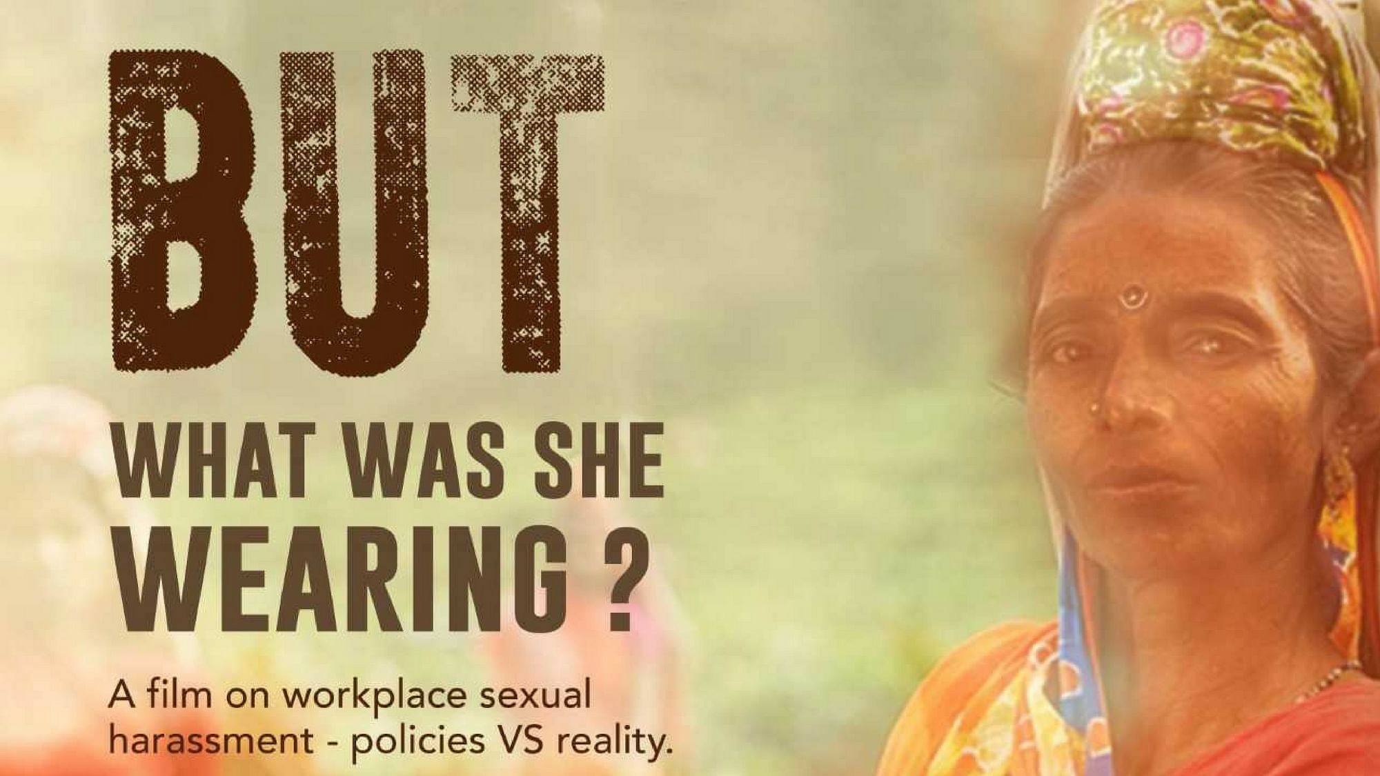 Vaishnavi is making India’s first feature length documentary on workplace sexual harassment.