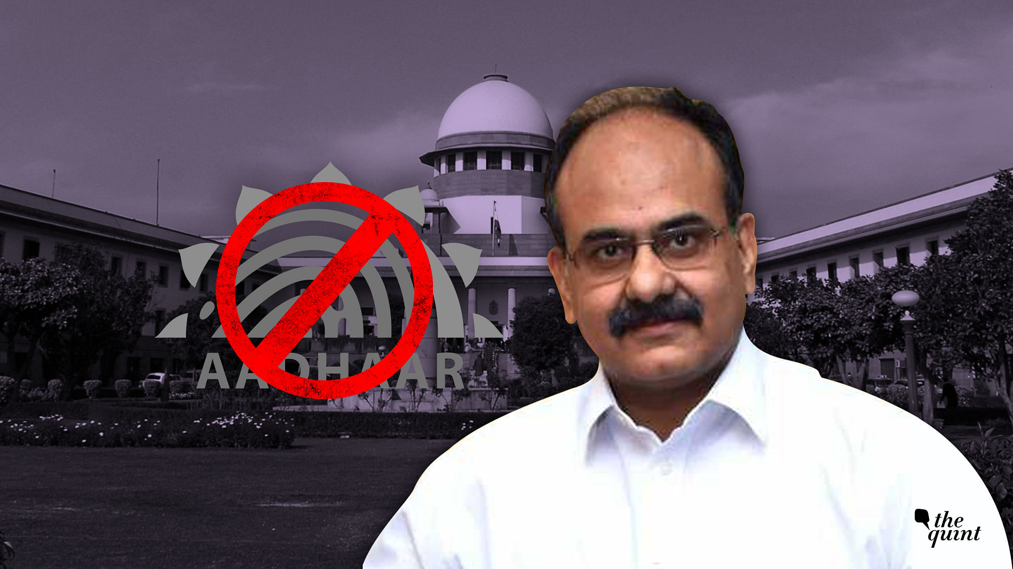 UIDAI CEO Ajay Bhushan Pandey made the admission at the end of his presentation to the Supreme Court