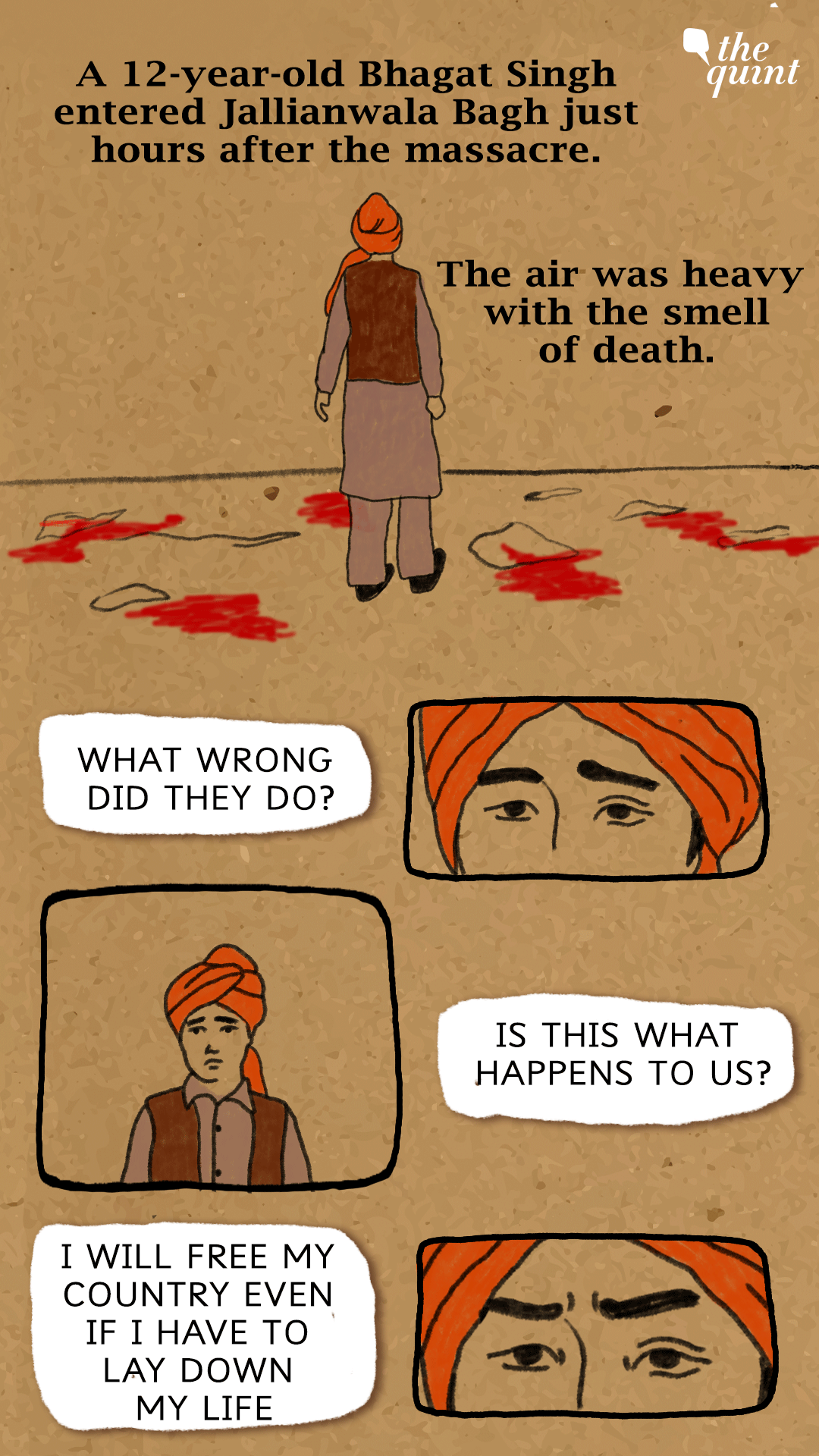 On Martyrs’ Day, a graphic novel about the life of the revolutionary freedom fighter.