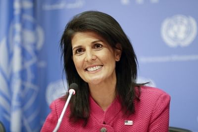 Haley is one of the most visible UN ambassadors at present. 