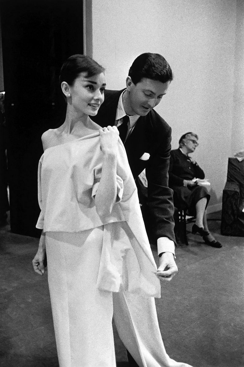 Among others, he was Audrey Hepburn’s favourite designer. 
