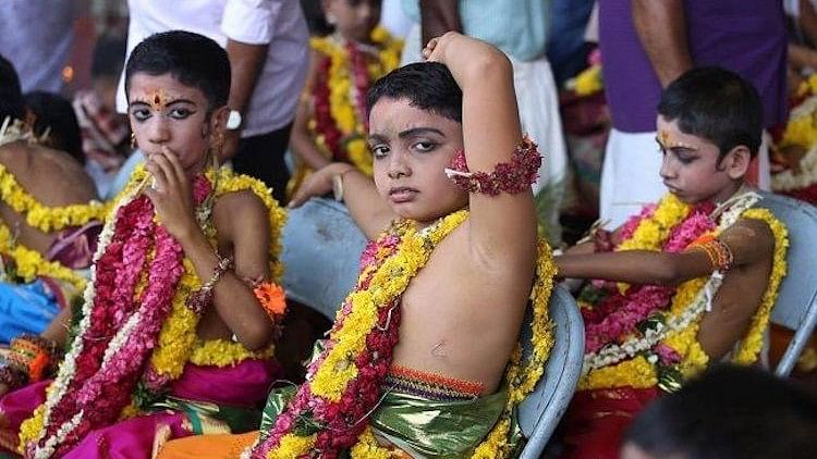 Kuthiyottam performed as part of the Pongala festival, is performed by young boys, who are made to undergo penance.&nbsp;