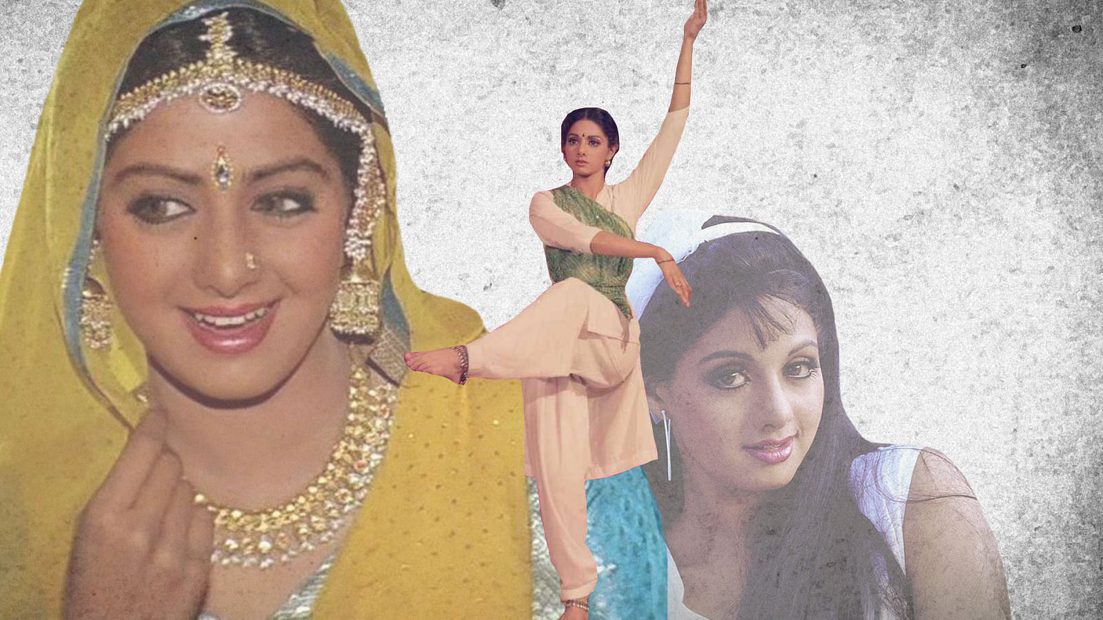 The queen of expressions, Sridevi
