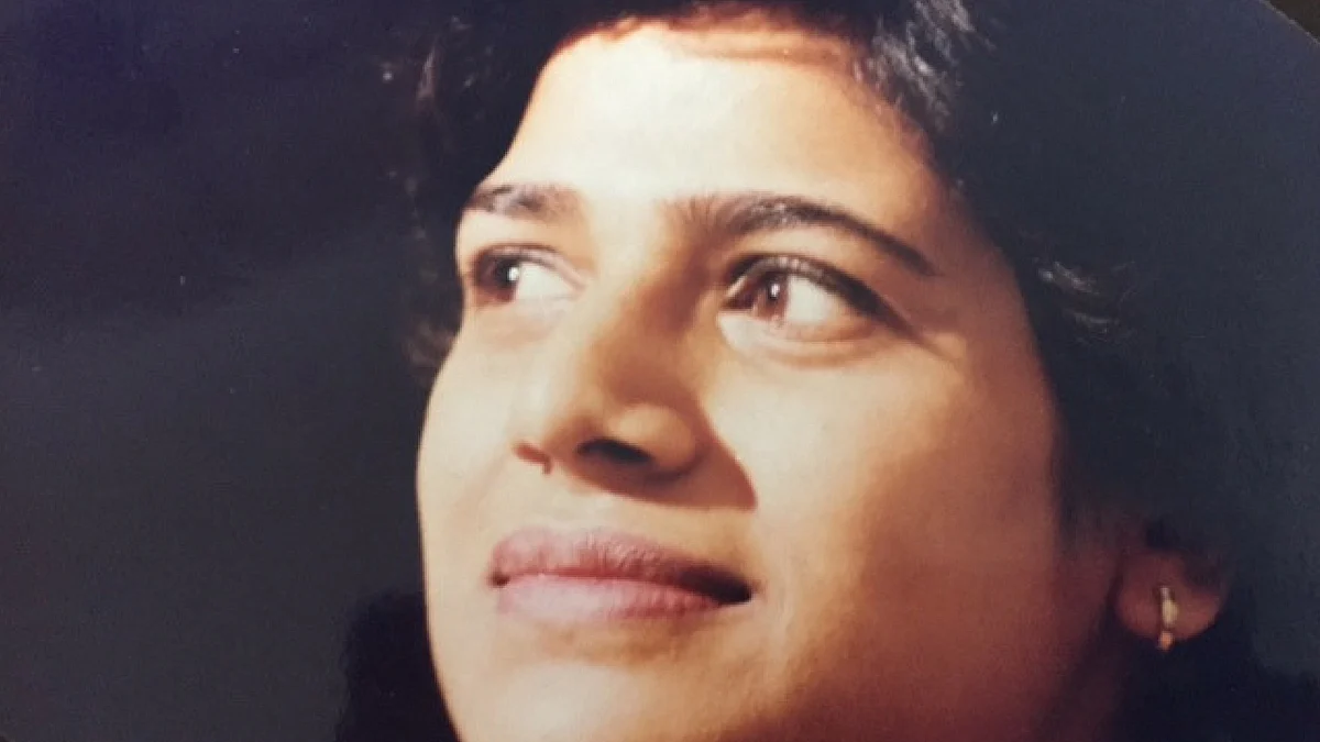 The photograph of the author clicked by VP Singh.