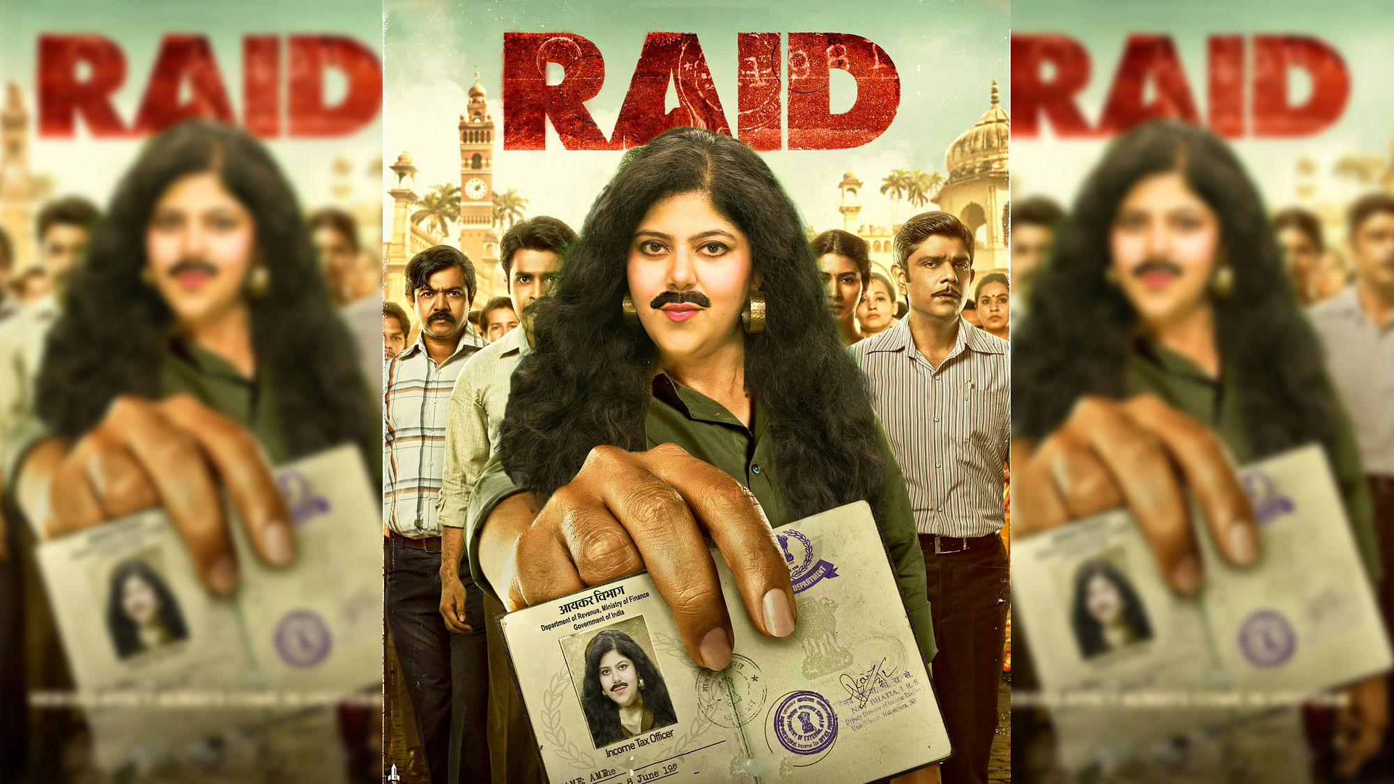 (Poster: Raid, altered by <b>The Quint</b>/Abhishek Ranjan)