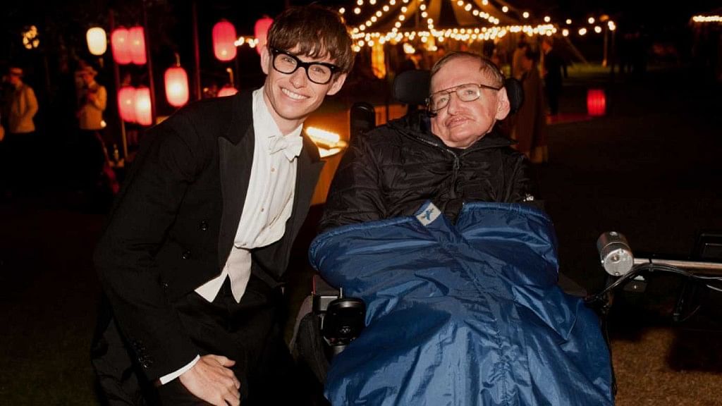 Eddie Redmayne reprised the role of Stephen Hawking in ‘The Theory of Everything’.