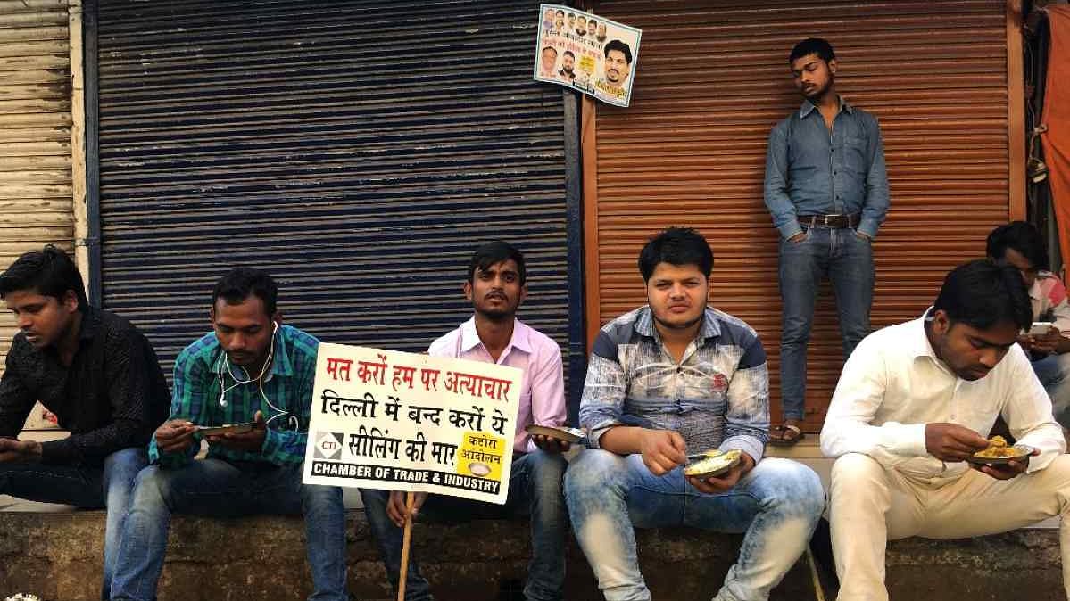 Double storey market, Lajpat Nagar, Delhi