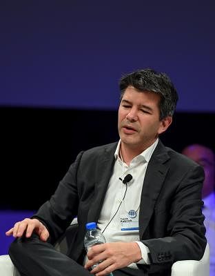 Tainted Uber co-founder and former CEO Travis Kalanick. (File Photo: Xinhua/Bai Yu/IANS)